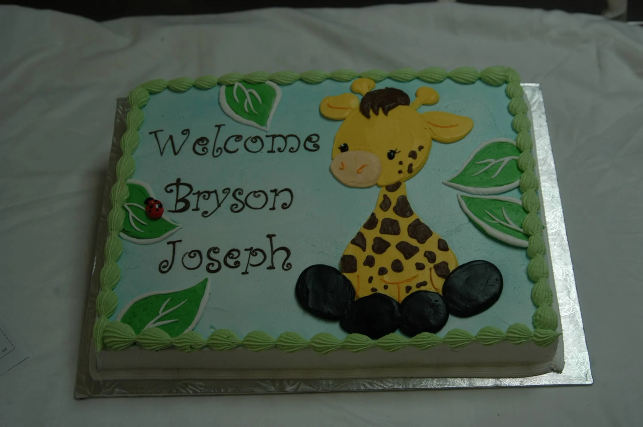 Baby Giraffe Cake