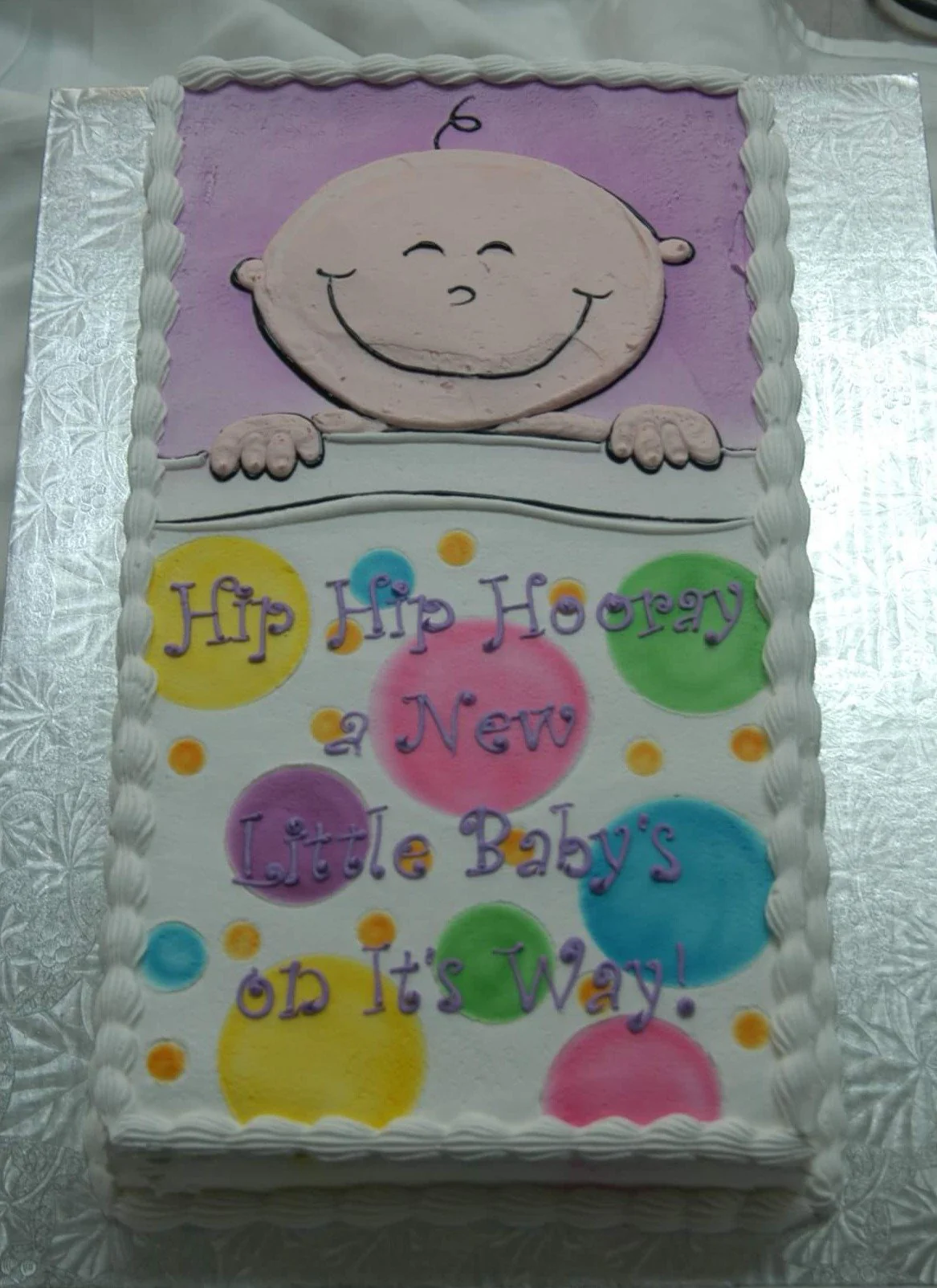 Baby In A Blanket Cake