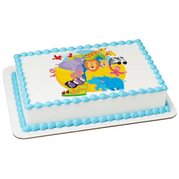 Baby Shower Noah's Ark Cake