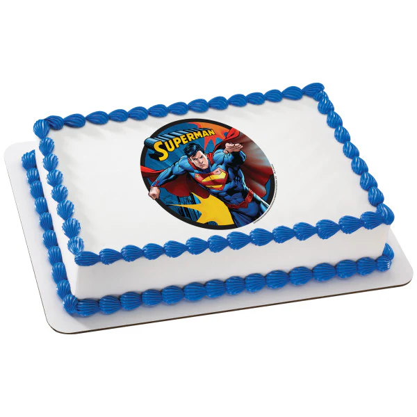 Superman Up Up And Away Cake