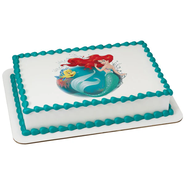 The Little Mermaid Splash Cake