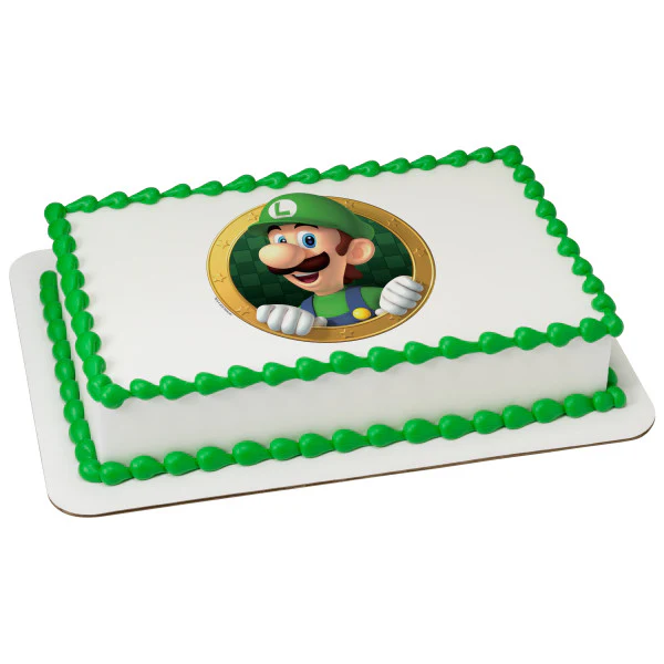 Super Mario Luigi Cake