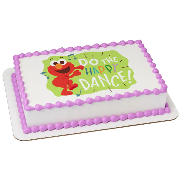 Sesame Street Elmo Happy Dance Cake