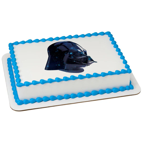Stars Wars Vader Galaxy Cake