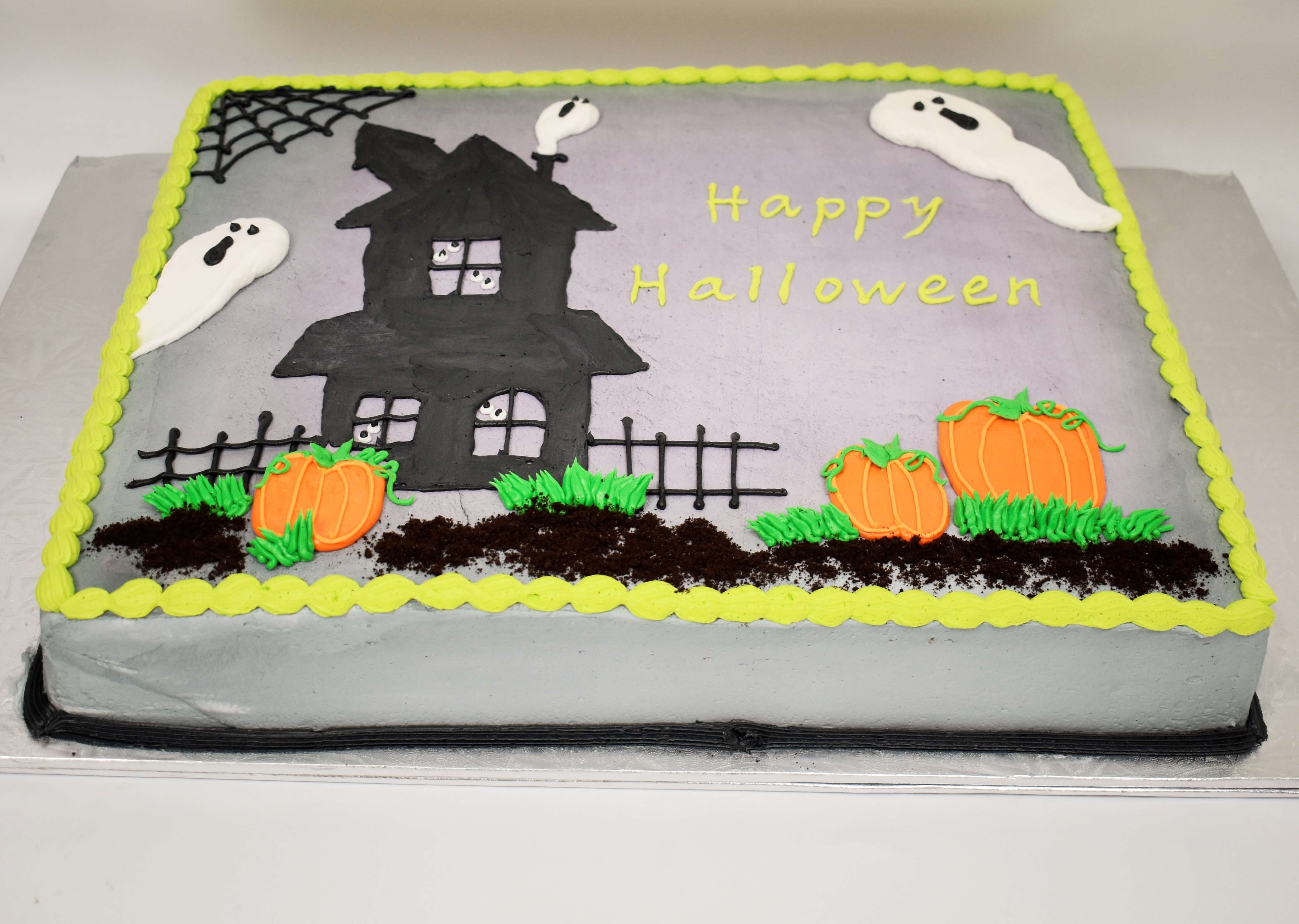 Haunted House Cake