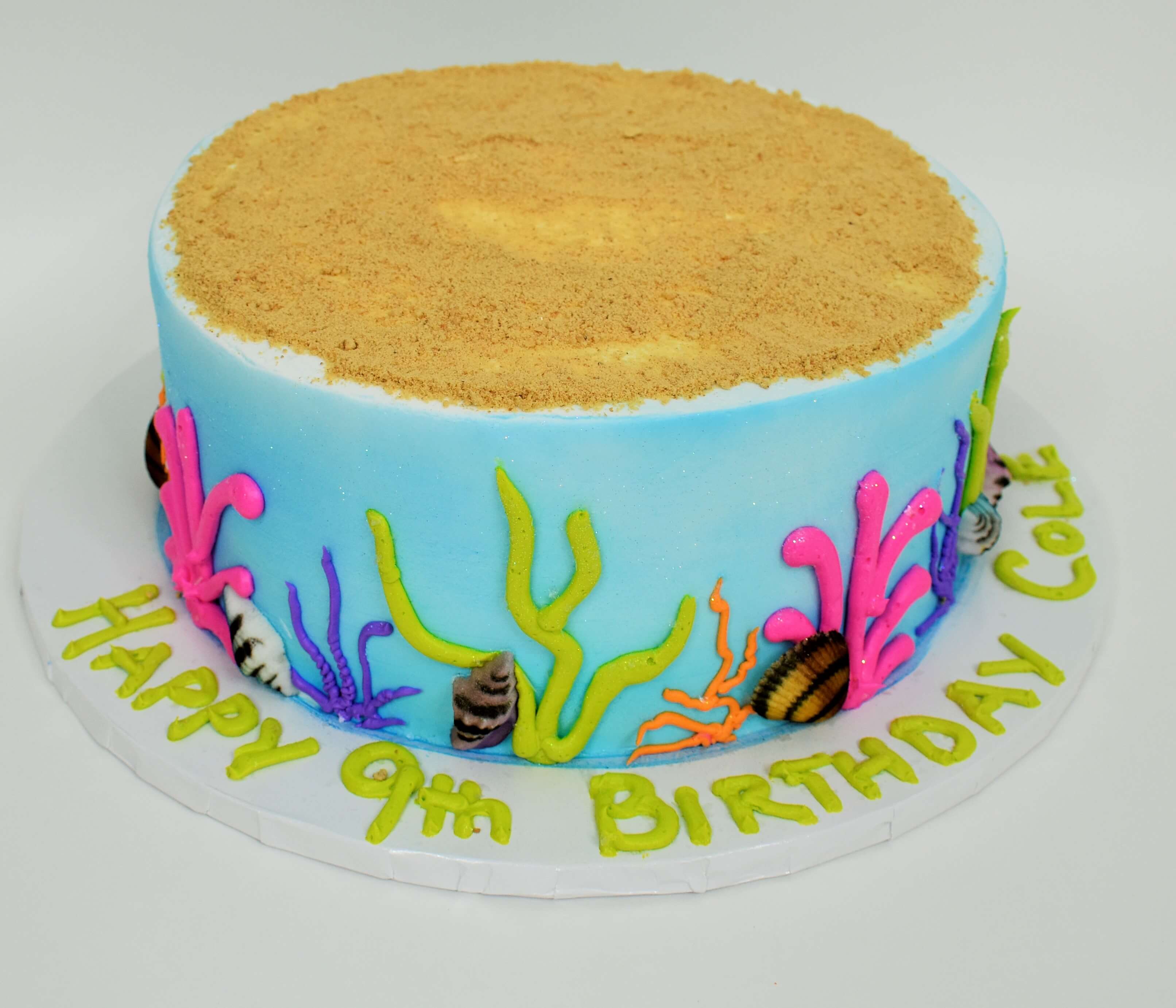 Ocean Life Cake