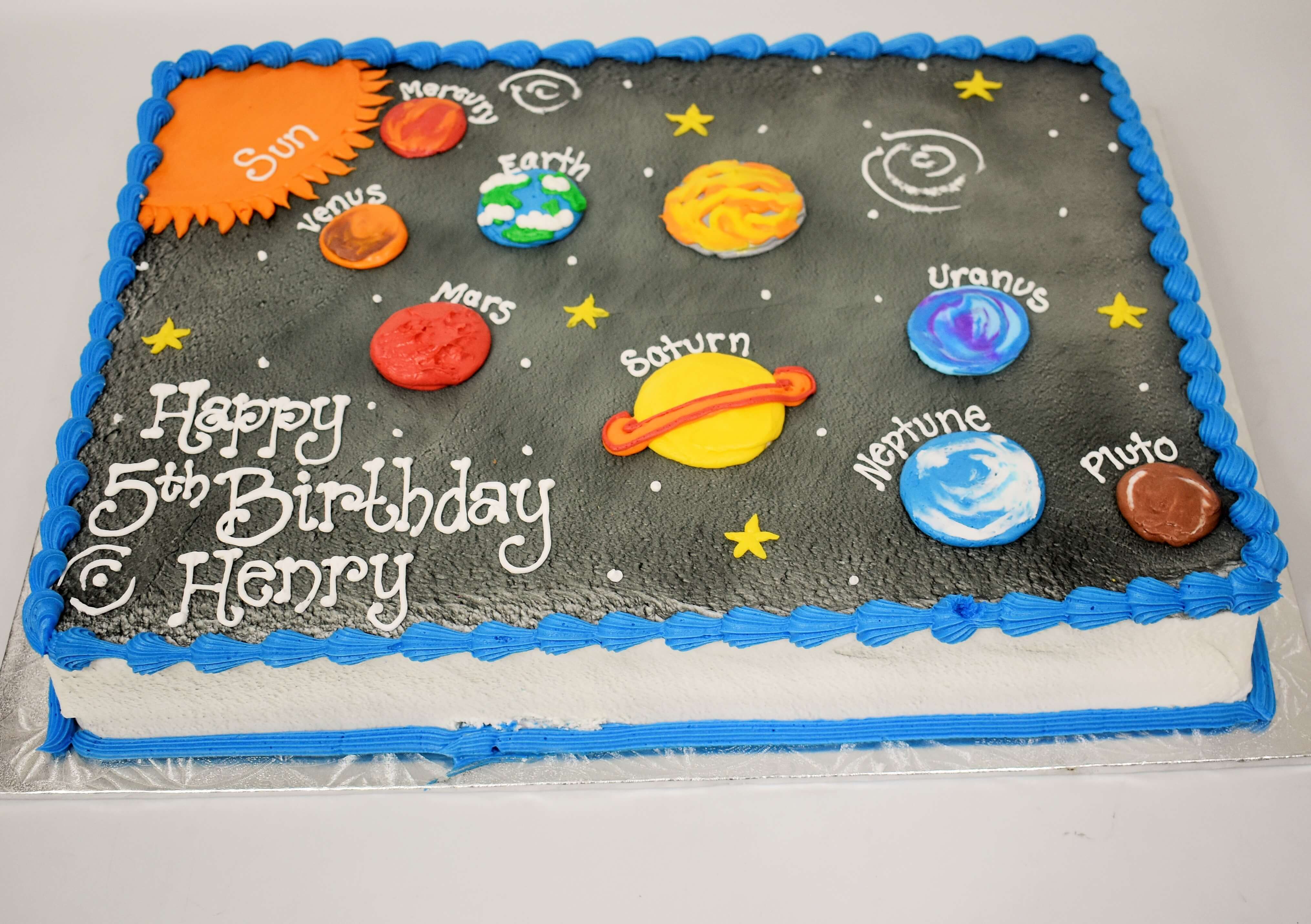 Planets Cake