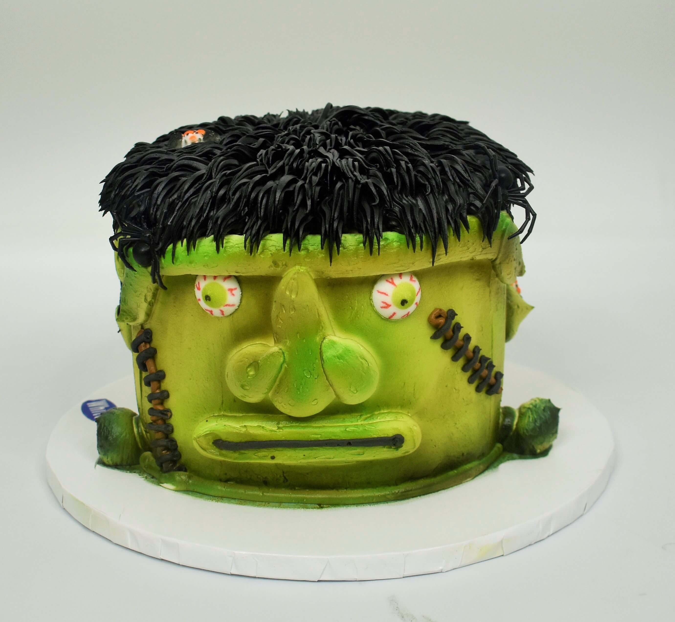 Scary Frankenstein Cake